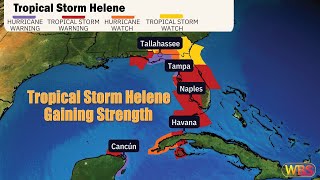 hurricane helene emergency resources tropical storm update today live weather update WBS [upl. by Negyam]