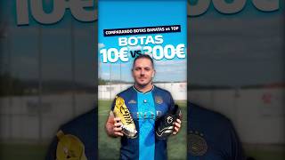 Parte 1 Hoy ponemos a prueba unas botas de 10€ de Temu vs las botas de Jude Bellingham de 300€ ⚽️👟 [upl. by Iviv43]