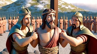 Why Was Jesus Crucified  Jesus Resurrection  AI Animation [upl. by Horbal]