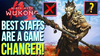 Black Myth Wukong  10 Most Powerful End Game Weapons Are a HUGE Game Changer Wukong Tips amp Tricks [upl. by Naujd]