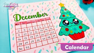 DIY December Calendar Organize Your Month with Style 🎄 [upl. by Wynnie]