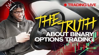 The Truth About Binary Options Trading  Pocket Option Review  Options Trading Live [upl. by Alaunnoif307]