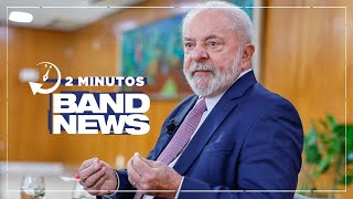 BandNews em 2 minutos 290823  Tarde Lula vai criar ministério de pequenas e médias empresas [upl. by Anairdna]