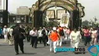 Familiares de jóvenes desaparecidos en el bar Heaven van a la Basílica de Guadalupe [upl. by Tom687]