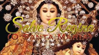 Salve Regina O Santa Maria with Lyrics  Marian Song [upl. by Anisirhc]