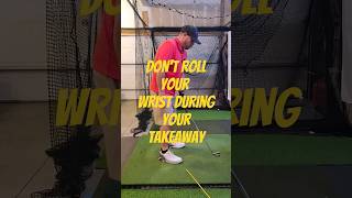 Stop Rolling Your Wrist During the Backswing Quick Drill golfswing golf golfshorts [upl. by Mik138]