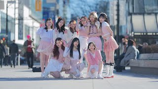 KPOP IN PUBLIC Kep1er 케플러 quotWA DA DAquot Dance Cover CloseUp ver BGM Dance Vancouver [upl. by Nnaegroeg]