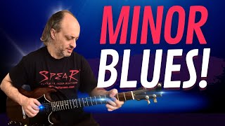 Minor Blues Guitar Try This Killer Groove [upl. by Elocen]