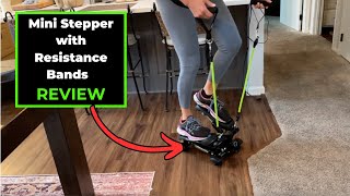 Mini Stepper with Resistance Bands Review [upl. by Stoll]