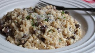 Baked Mushroom Risotto  quotCheaterquot Oven Risotto Method  Perfect Everytime [upl. by Heaps]