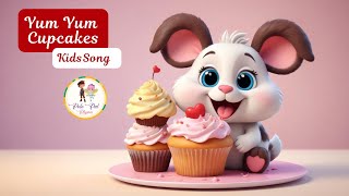 Yum Yum Cupcakes Kids Song  Nursery Rhyme  Polo Pal Rhymes kidsvideo kidssong [upl. by Emogene]