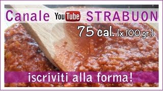 RAGU di carne di soia 75 calorie per 100 grammi  Delizioso ed adatto a vegetariani e vegani [upl. by Barnum]