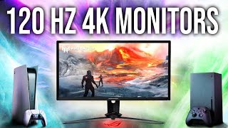 5 Best Cheap 4K 120Hz Monitors for Gaming in 2023  HDMI 21 DP14 [upl. by Noneek]