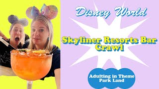 The BEST Day Flying Over Disney World  Skyliner Pub Crawl [upl. by Adrienne]