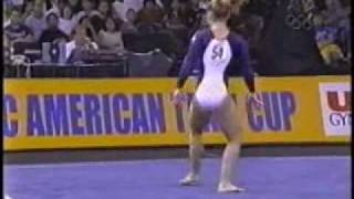 marie fjordholm 2001 american team cup floor exercise [upl. by Hars]