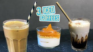 3 tolle Eiskaffee Rezepte für heisse Tage [upl. by Arbba520]