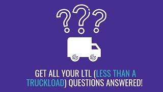 LTL Shipping Less Than a Truckload Explained [upl. by Lengel875]