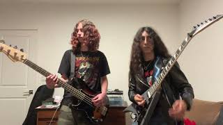 Black Sabbath  War Pigs Guitar and Bass cover [upl. by Assirahc]