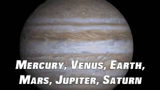 Solar System Song  Planets Song [upl. by Anitsirt854]