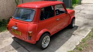 1977 Mini wR1 engine [upl. by Nerral]