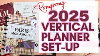 2025 Rongrong Planner SetUp  Chloetry Plans [upl. by Ronaele]