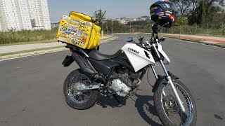 CROSSER 150 É BOA PARA TRABALHAR COMO MOTOBOY [upl. by Nnylodnewg]