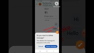 Googlepay mein chat chat kaise delete kare  how to delete chat in Google pay  chatdelete [upl. by Asiuqram]