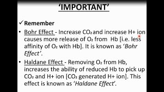 Bohrs and Haldane Effect [upl. by Bloom44]