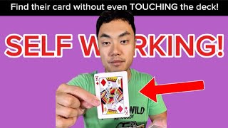 TUTORIAL  EASY self working card trick [upl. by Fesuoy648]