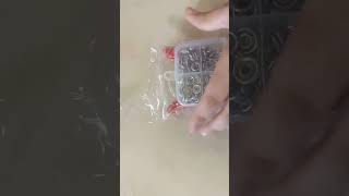 Unboxing snap fasteners kitmetal200PC [upl. by Adiaroz12]