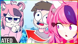 Ironmouses cute reaction to Baglets s Animation [upl. by Oneal]