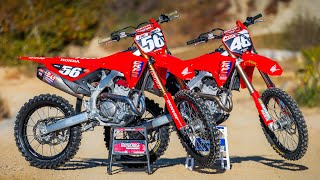 Stock CRF250 or Works Edition Lap time comparison [upl. by Ja]