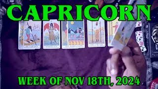 CAPRICORN GENERAL WEEKLY ENRGIES NOV 18TH 2924 [upl. by Sherrill75]