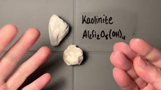 Minerals  Phyllosilicates  Kaolinite [upl. by Scottie]