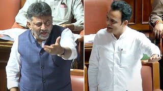 CN Ashwath Narayan Vs DK Shivakumar Speech Fight On Valmiki Nigama Scam in Assembly 2024  YOYO TV K [upl. by Eittak]