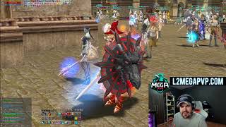 Olha o tanker L2MEGAPVP 200X pvp na live hoje  Lineage 2 L2 Reborn [upl. by Denman]