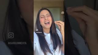 Sargun Mehta new reel youtubeshorts instagram new sargunmehta sargunmehtasongvideos [upl. by Chickie713]