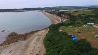 Drone flight nodes point holiday park st Helens lsle of Wight [upl. by Justen753]