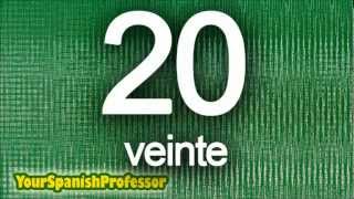 Crash Course Module 1 Spanish Numbers 120 [upl. by Rodolphe]