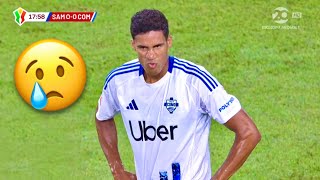 Raphaël Varane Last Match was his Como Debut 😢 [upl. by Nollahs]