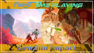 Playing Genshin Impact for the First Time [upl. by Ahs]