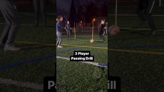 3 PLAYER SIMPLE PASSING DRILL WITH THE PROS [upl. by Landau371]