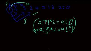 how to input Multiple test casesfinding doubles in an array [upl. by Selwin775]