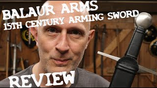 Balaur Arms Kult of Athena 15th century arming sword REVIEW [upl. by Luther]