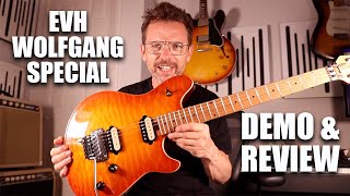 EVH Wolfgang Review and Demo with live gig footage evh guitar evhwolfgang [upl. by Amsaj]