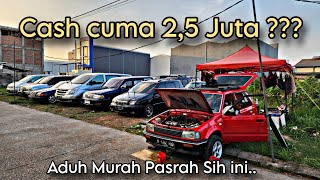 Murah Pasrah ini Showroom Mobil Mepet Sawah Cuma 25 Juta aja Harga Mobil Bekas Di Rk Mobilindo [upl. by Esirehs830]