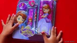 Disney Sofia The First Stationery Set For Kids [upl. by Cida673]