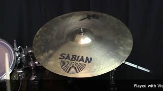 USED Sabian 20quot Xs20 Rock Ride  2897g [upl. by Cesya34]