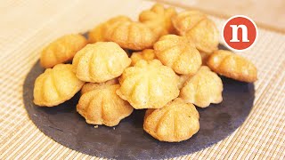 Malaysian Madeleines  Kuih Bahulu  Bahulu Cermai  传统烘鸡蛋糕 Nyonya Cooking [upl. by Etna]