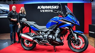 2025 Kawasaki Versys 650 REVEALED The Ultimate Adventure Bike [upl. by Ybrad]